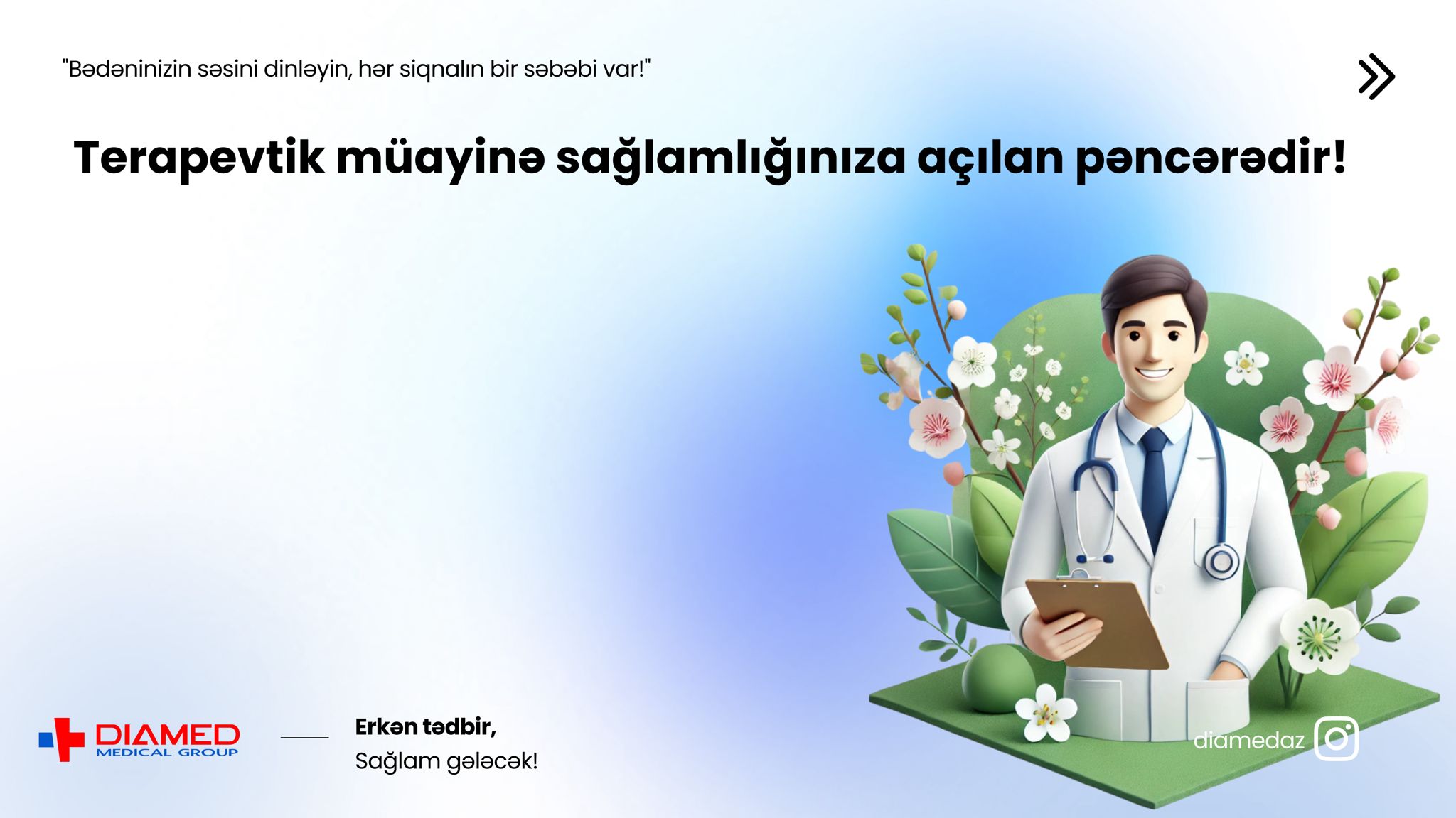 Terapevtik müayinə sağlamlığınıza açılan pəncərədir!