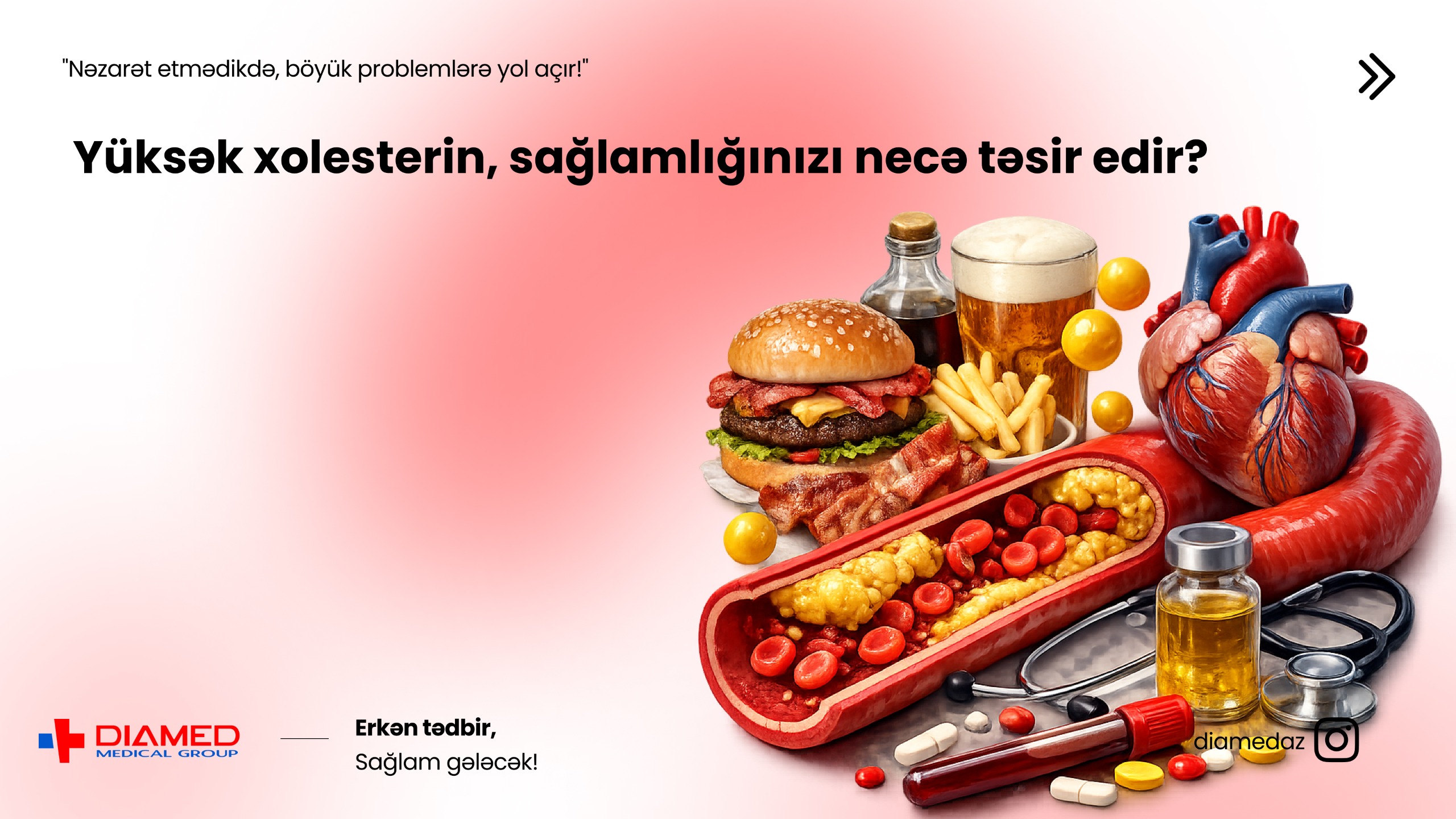 Xolesterin nədir? – Orqanizm üçün lazım olan, amma nəzarət tələb edən maddə