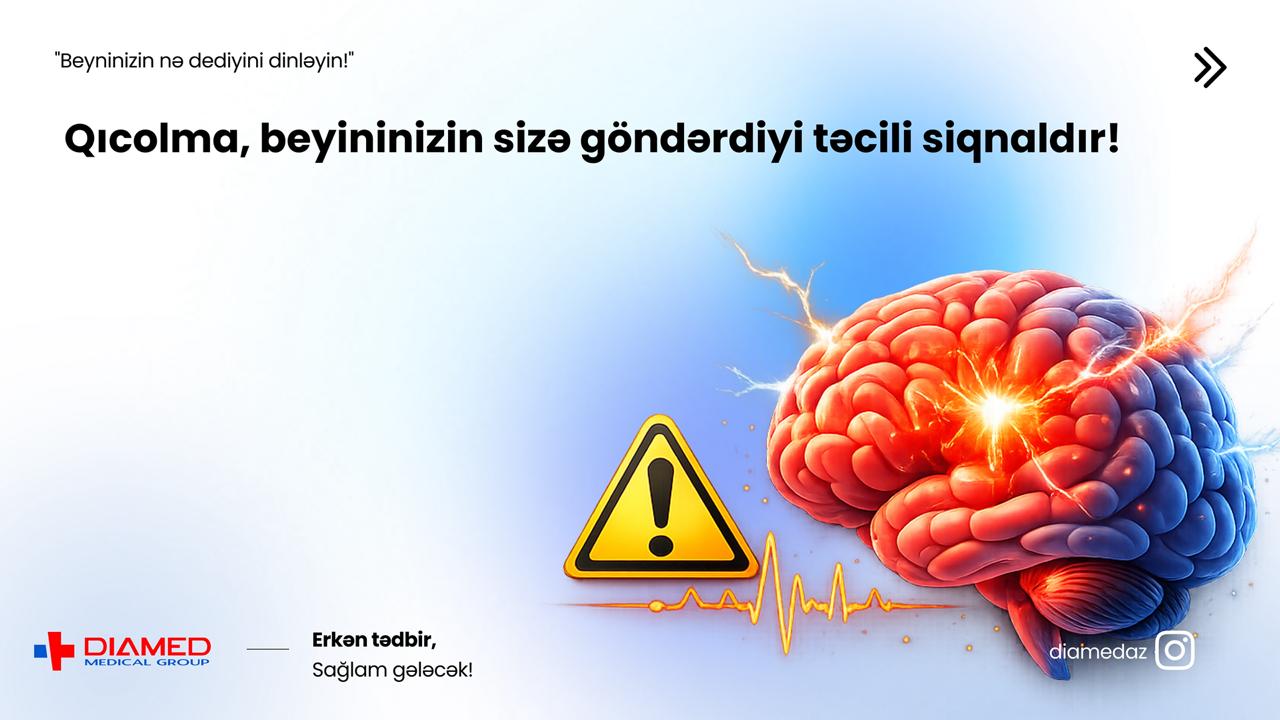 Qıcolma nədir? – Beynin verdiyi ciddi xəbərdarlıq siqnalı